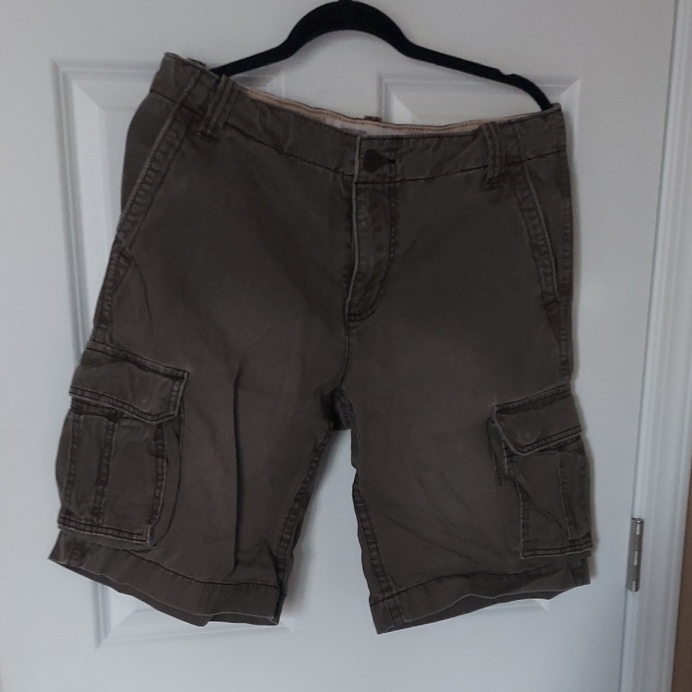 Men's Brown Cargo Shorts